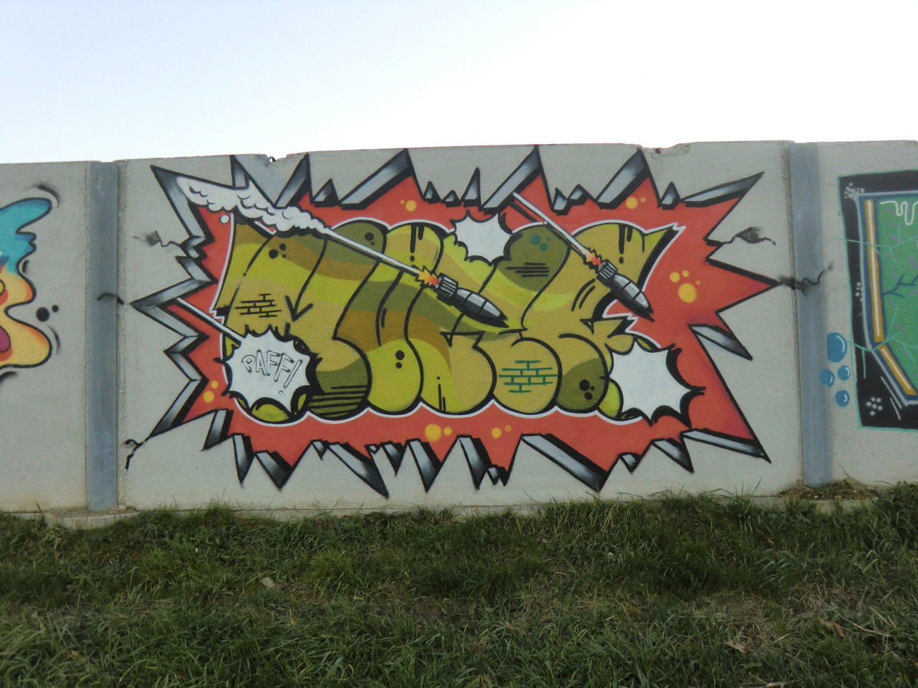 Graffiti Wall in Osijek - Photo by Kico_one - Osijek, Croatia, Hrvatska (2016)