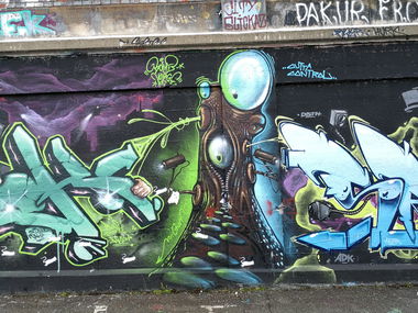 Graffiti Wall in München - Photo by Kico_one - München