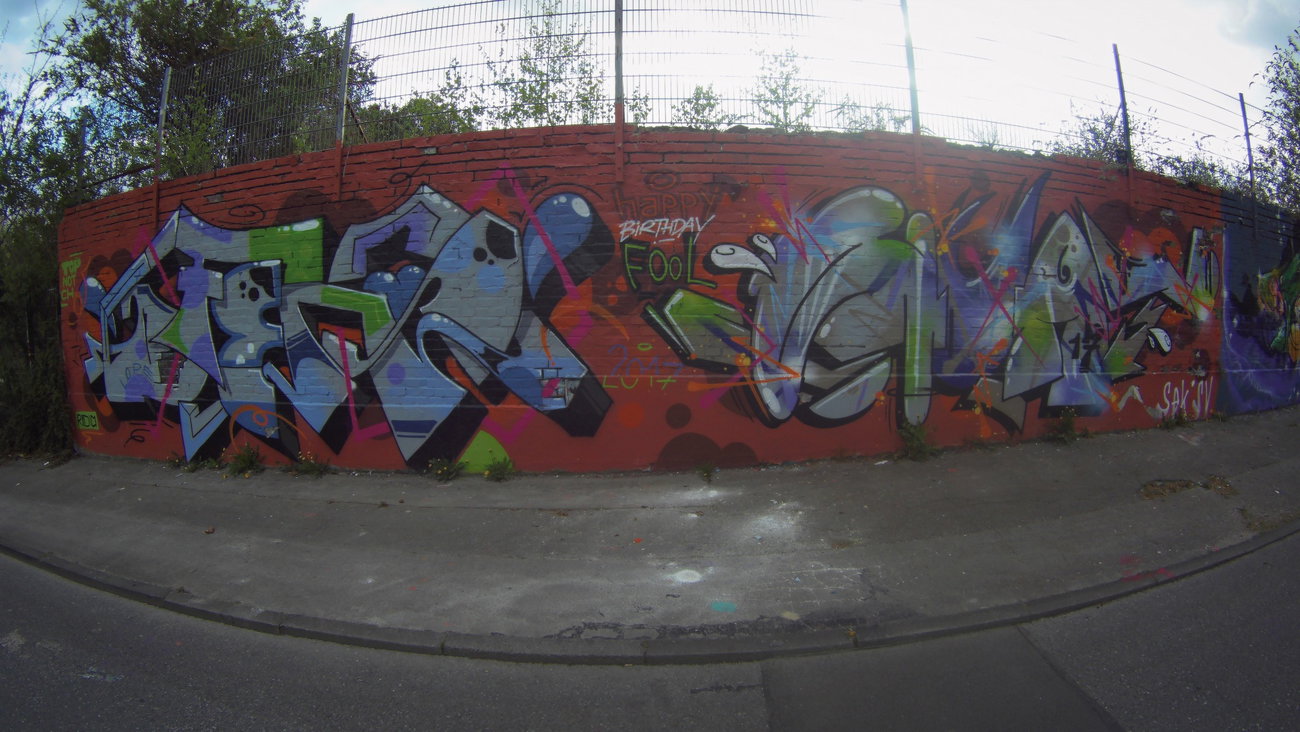 Graffiti Wall in Essen - Photo by Kico_one - Essen, NRW, Ruhrpott (2017)