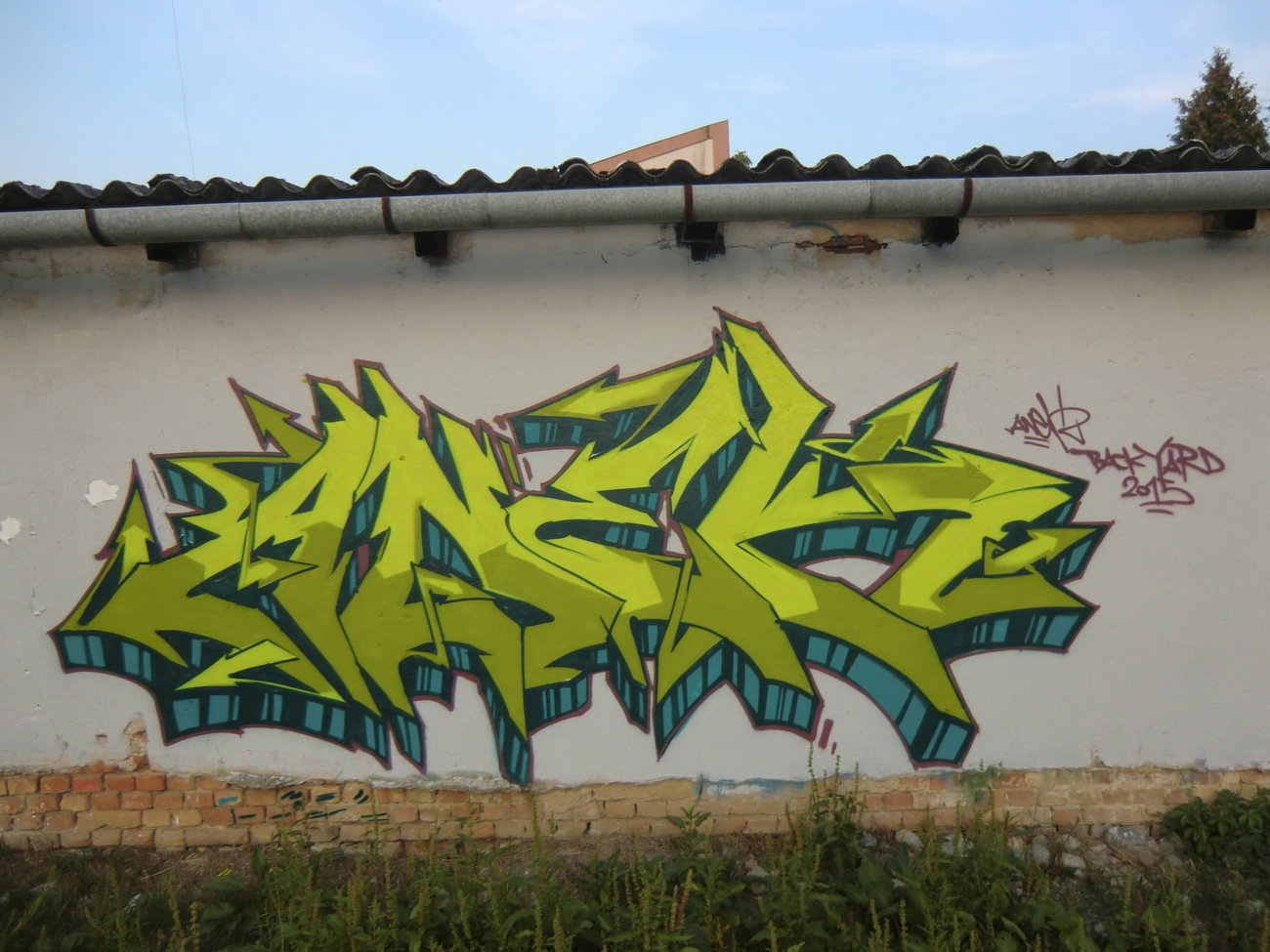 Graffiti Wall in Donji Miholjac - Photo by Kico_one - BackyardFestival, Croatia, DonjiMiholjac (2015)