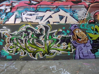 Graffiti Wall in Köln - Photo by Kico_one - Köln, AlteFeuerwache, Ziek