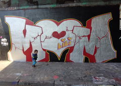 Graffiti Wall in Essen - Photo by Kico_one (2021)
