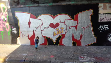 Graffiti Wall in Essen - Photo by Kico_one (2021)
