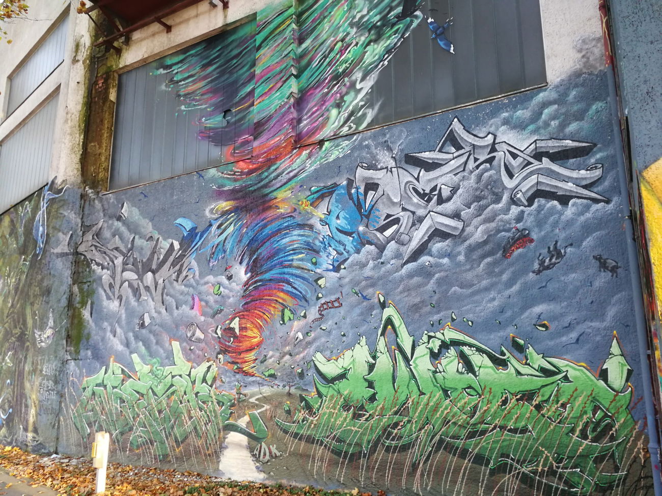 Graffiti Wall in Dachau - Photo by Kico_one - Dachau, Freisingerstrasse (2017)