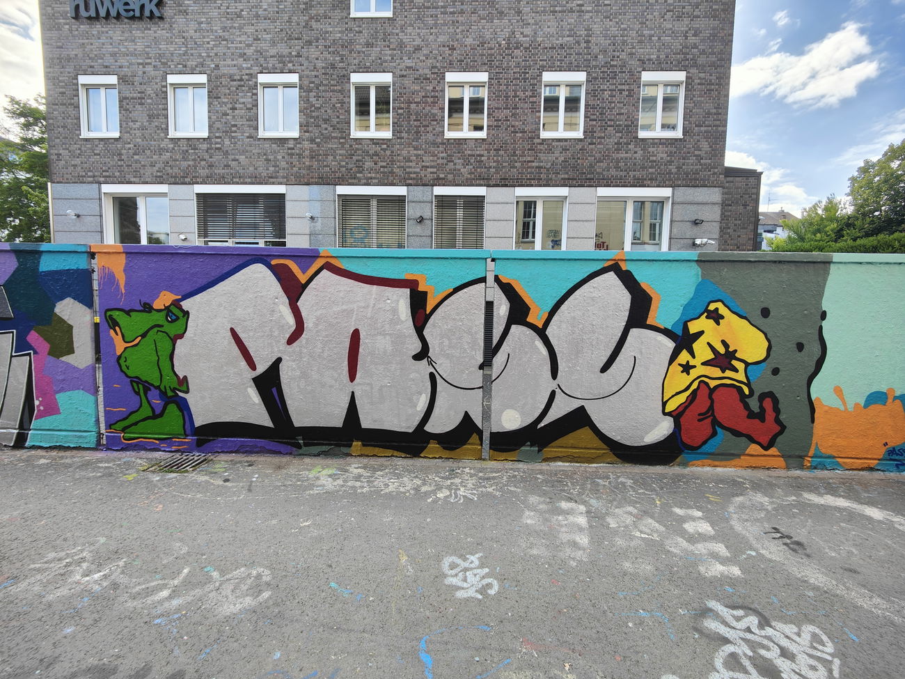 Graffiti Wall in Essen - Photo by Kico_one (2025)