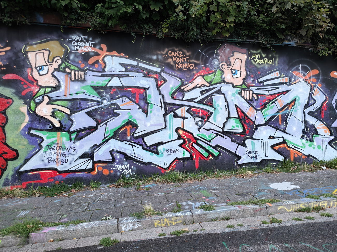 Graffiti Wall in Essen - Photo by Kico_one - Essen, Ruhrgebiet (2023)