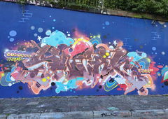 Graffiti Wall in Essen - Photo by Kico_one (2025)
