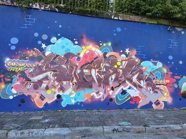 Graffiti Wall in Essen - Photo by Kico_one (2025)