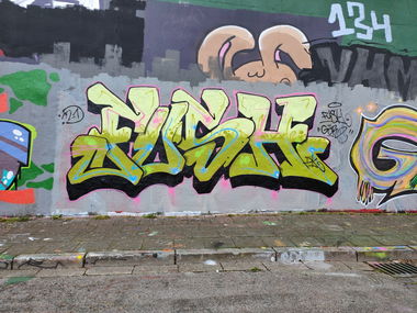 Graffiti Wall in Essen - Photo by Kico_one - Essen, Ruhrgebiet, Fush (2023)