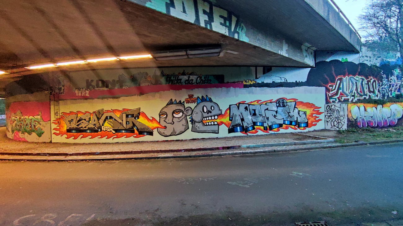 Graffiti Wall in Bochum - Photo by Kico_one