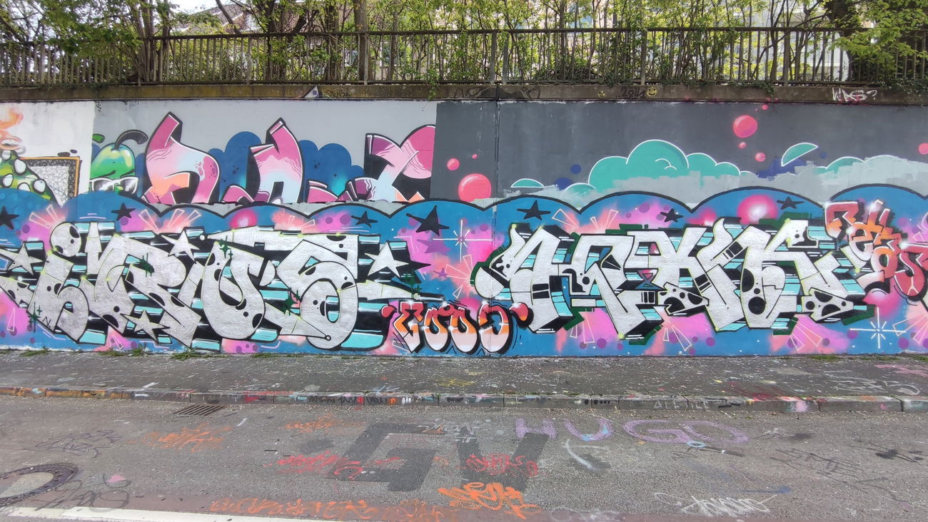 Graffiti Wall in Essen - Photo by Kico_one (2021)