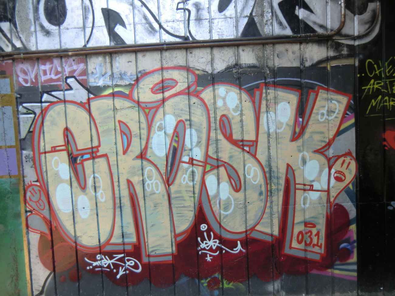 Graffiti Bombing in Osijek - Photo by Kico_one - Osijek, Croatia, Hrvatska (2014)