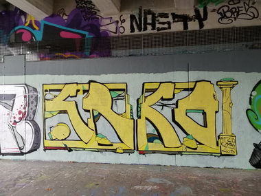 Graffiti Wall in Essen - Photo by Kico_one - Essen, Ruhrpott, NRW (2017)