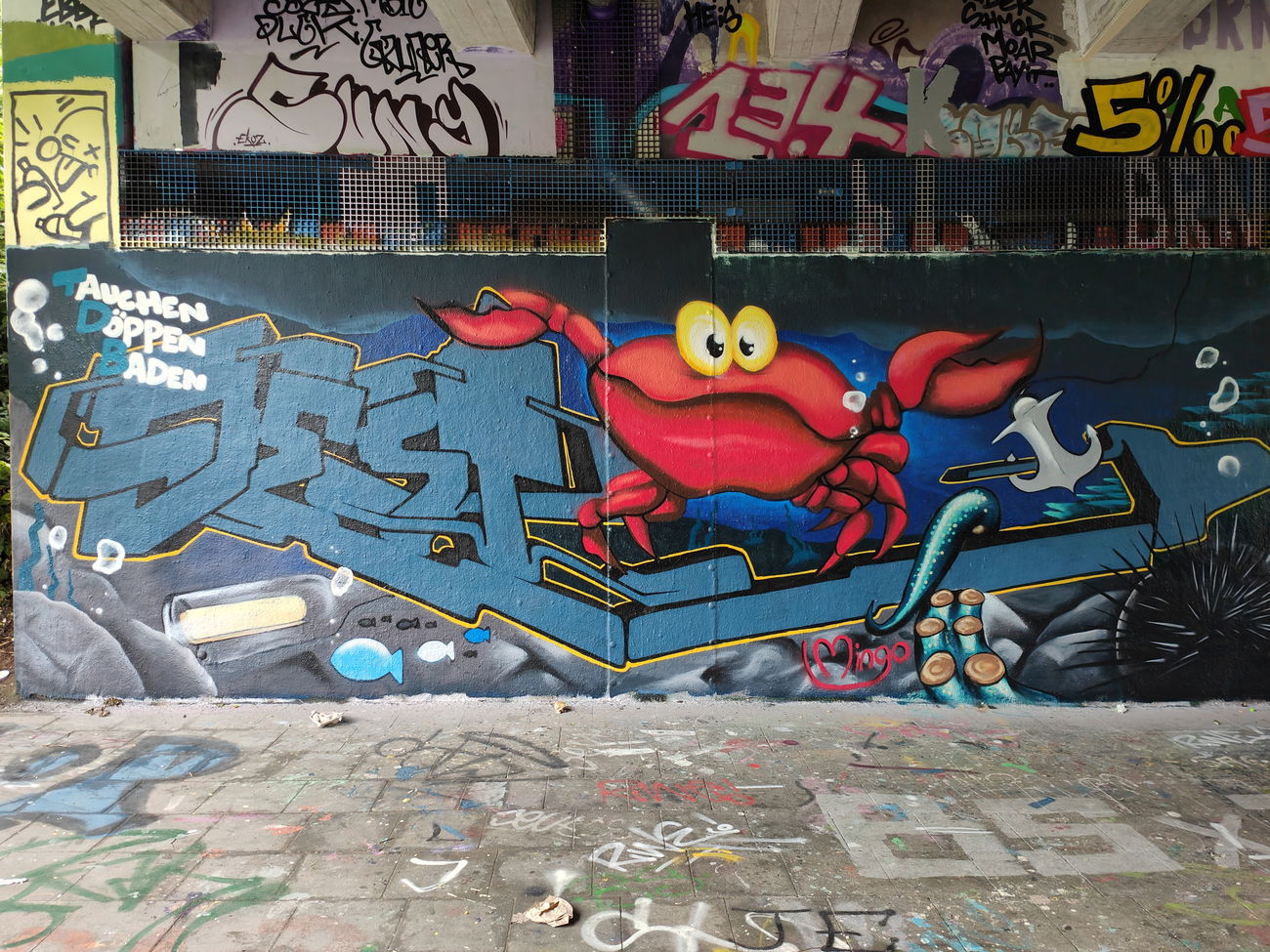 Graffiti Wall in Essen - Photo by Kico_one - Essen, Dest (2024)