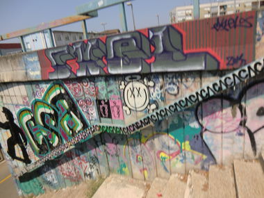 Graffiti Bombing in Osijek - Photo by Kico_one - Osijek, Croatia, Hrvatska (2014)