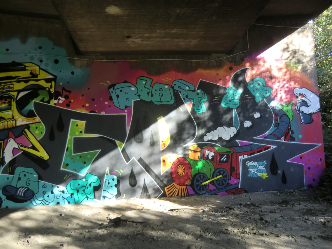 Graffiti Wall in Essen - Photo by Kico_one - Essen, NRW, Ruhrpott (2016)