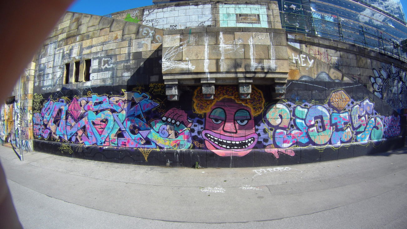 Graffiti Wall in Wien - Photo by Kico_one - Wien, Österreich, Vienna