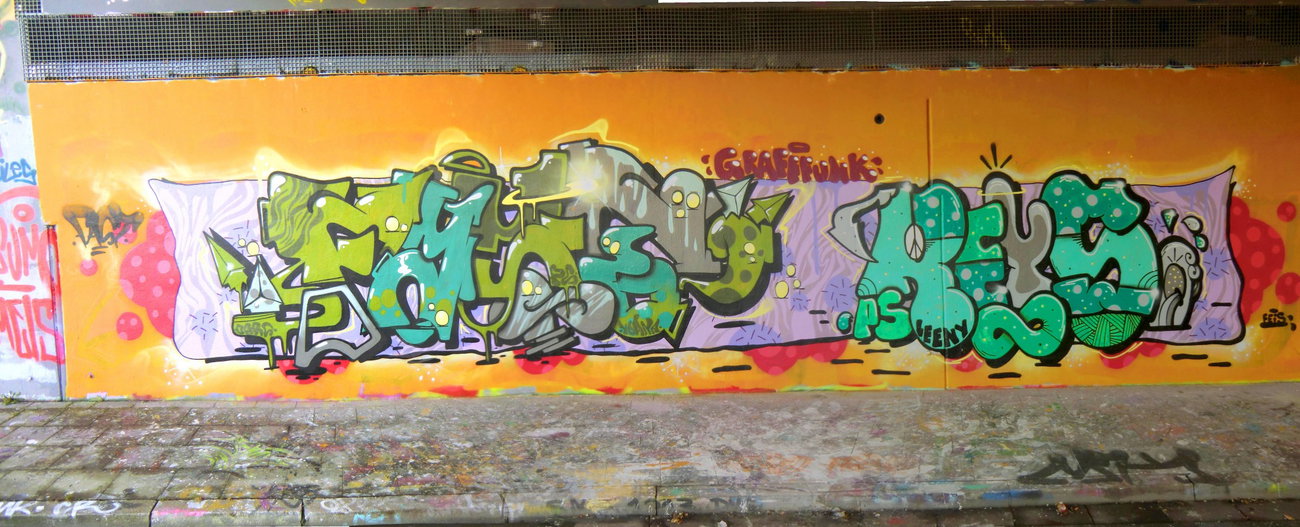 Graffiti Wall - Photo by Kico_one - Essen, Nrw, Ruhrpott (2015)