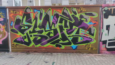 Graffiti Wall in Essen - Photo by Kico_one (2021)