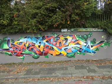 Graffiti Wall in Essen - Photo by Kico_one - Essen, NRW, Ruhrpott (2017)