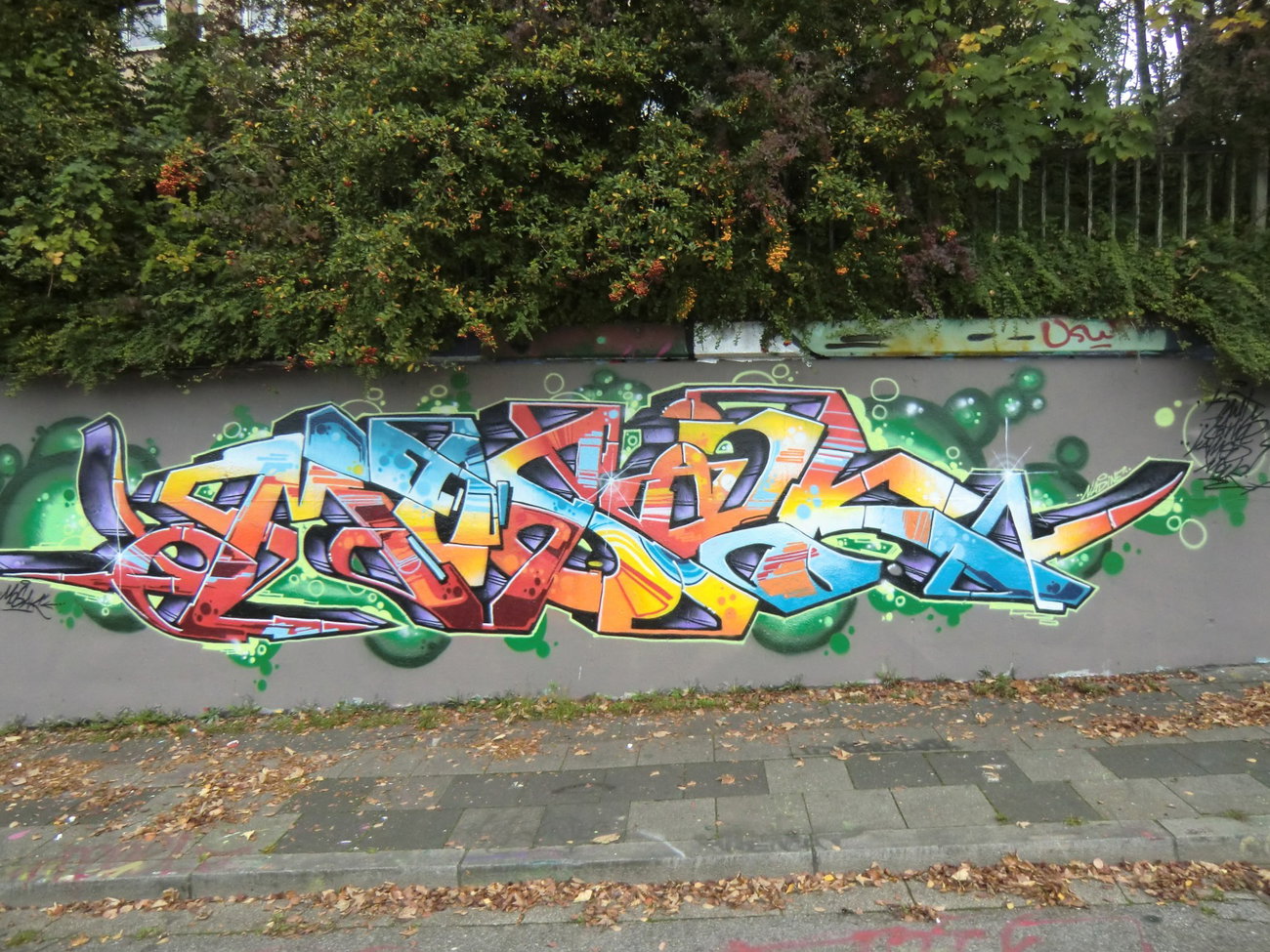 Graffiti Wall in Essen - Photo by Kico_one - Essen, NRW, Ruhrpott (2017)