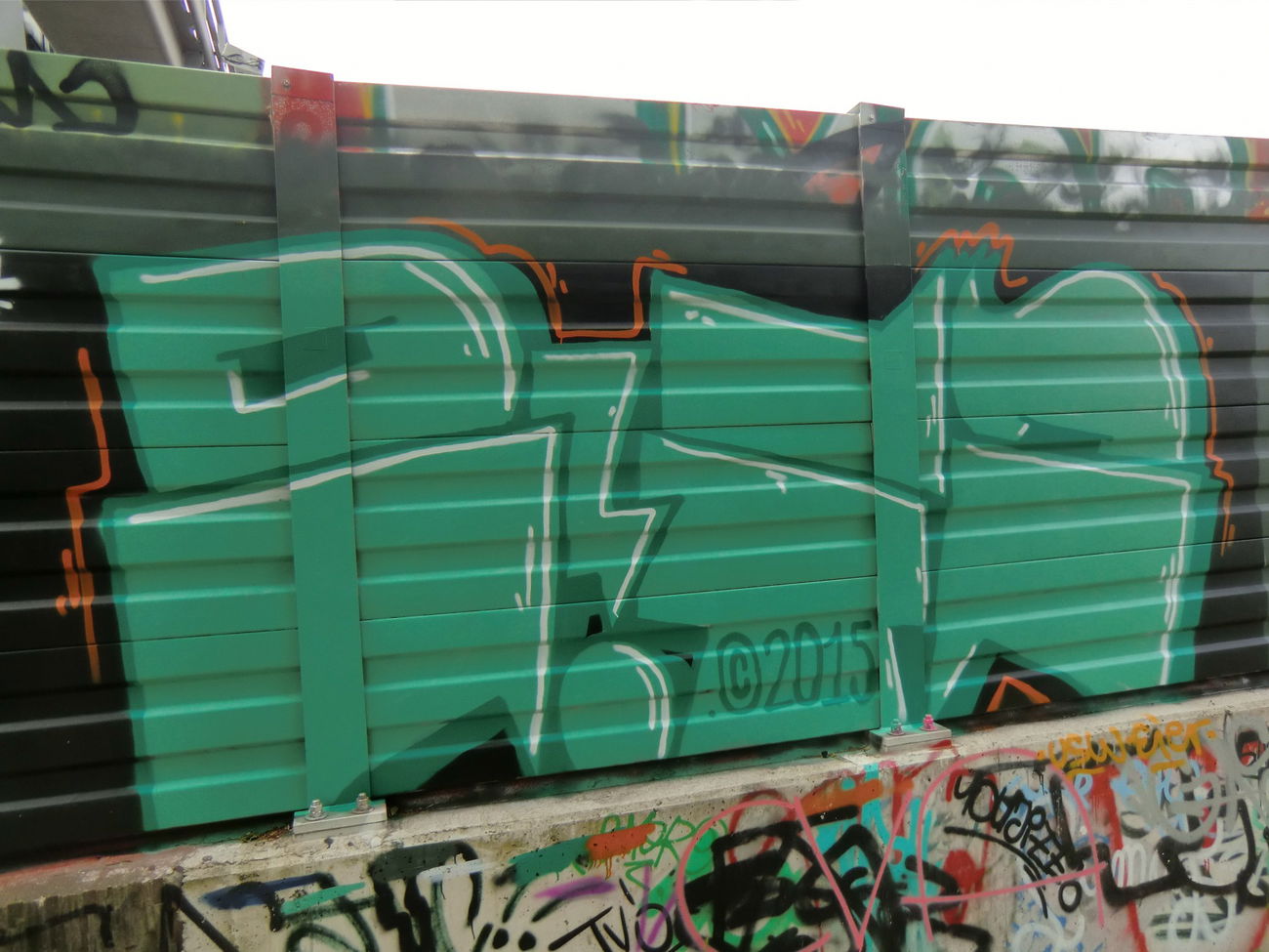 Graffiti Bombing in Essen - Photo by Kico_one (2015)