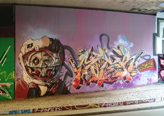 Graffiti Wall in Bochum - Photo by Kico_one - Bochum, Ruhruni, Ruhrpott (2015)