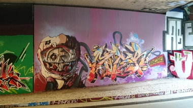 Graffiti Wall in Bochum - Photo by Kico_one - Bochum, Ruhruni, Ruhrpott (2015)