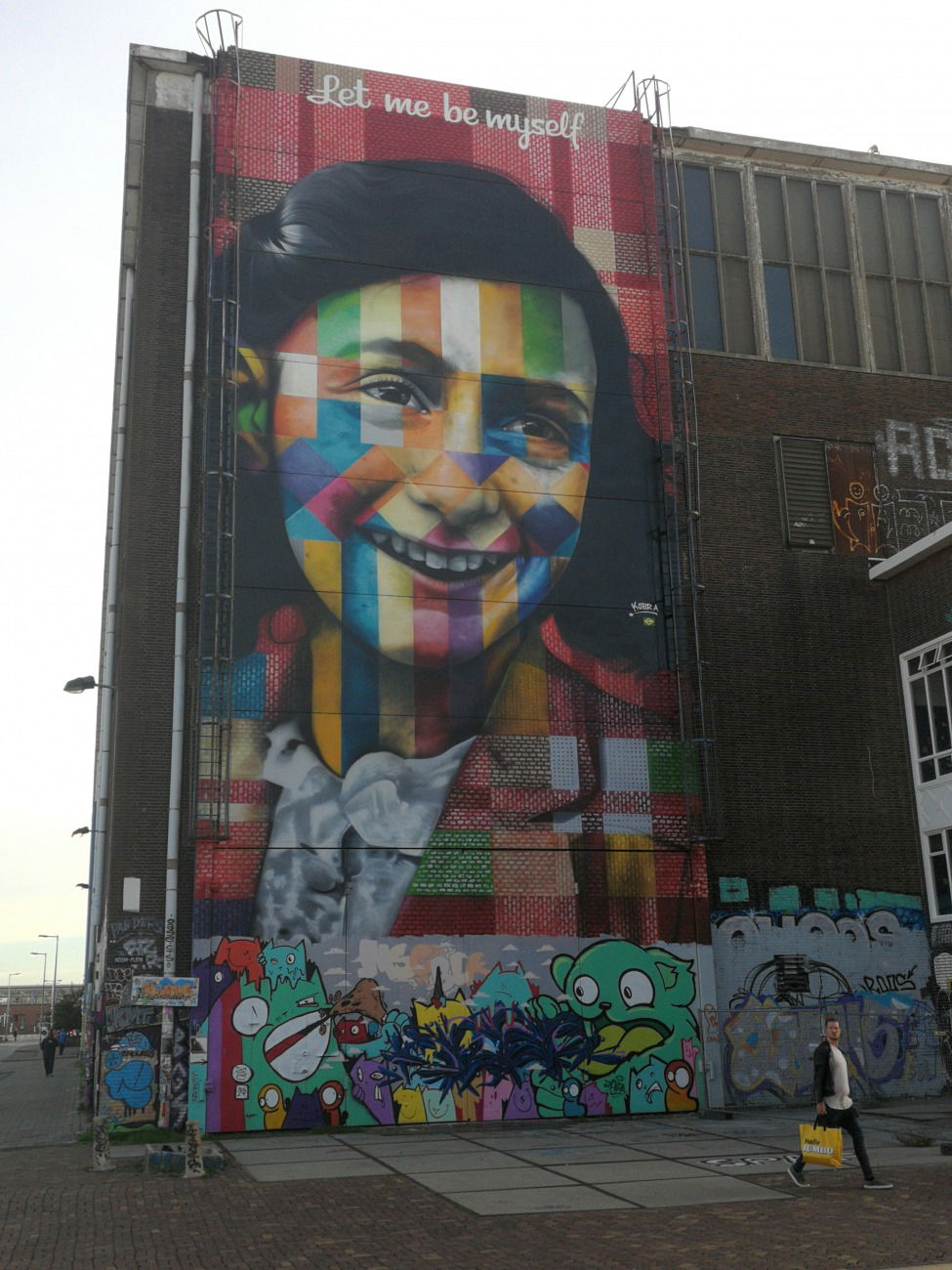 Graffiti Wall in Amsterdam - Photo by Kico_one - Amsterdam, Netherlands, Kobra