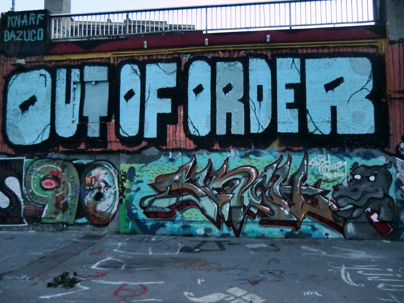 Graffiti Wall in Wien - Photo by Kico_one - Wien, Vienna, Austria