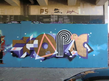 Graffiti in Essen - Photo by Kico_one - Topic, Essen, Nos (2015)