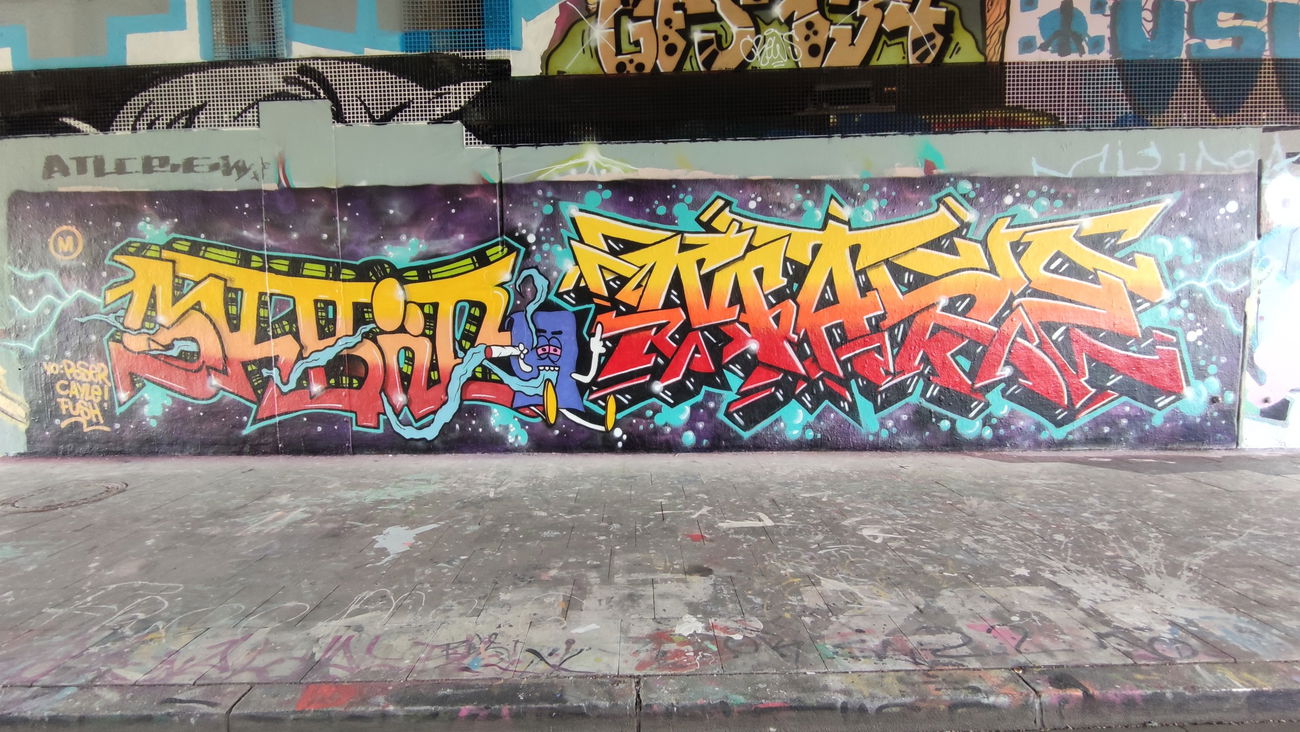 Graffiti Wall in Essen - Photo by Kico_one (2021)