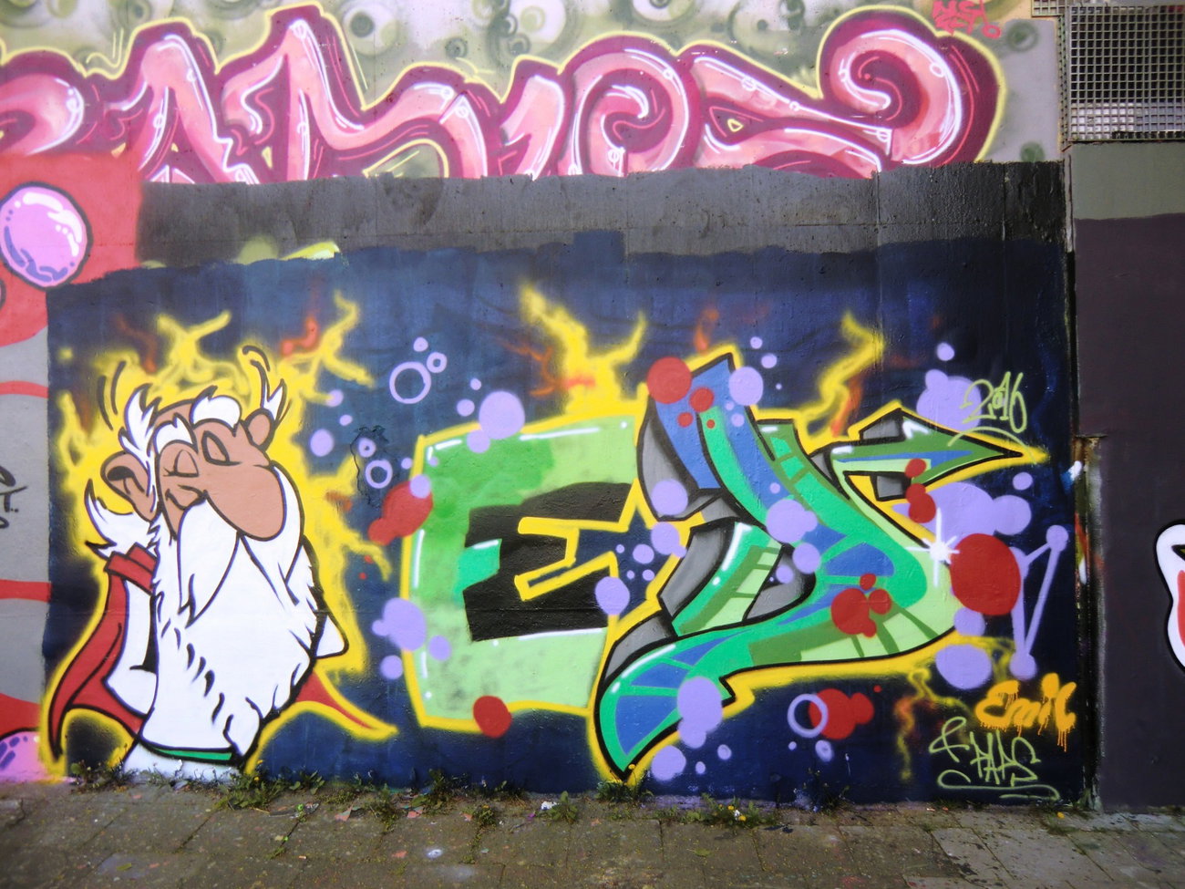 Graffiti Wall in Essen - Photo by Kico_one - Essen, NRW, Ruhrpott (2016)