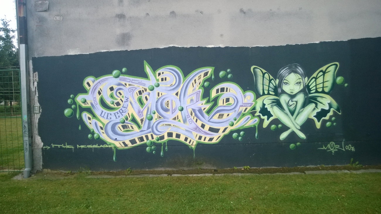 Graffiti Wall in Valpovo - Photo by Kico_one - Croatia, Hrvatska, Valpovo