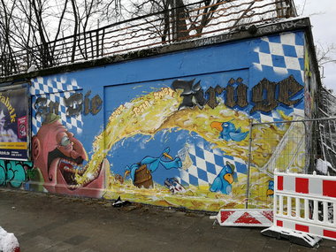 Graffiti Wall in München - Photo by Kico_one - München
