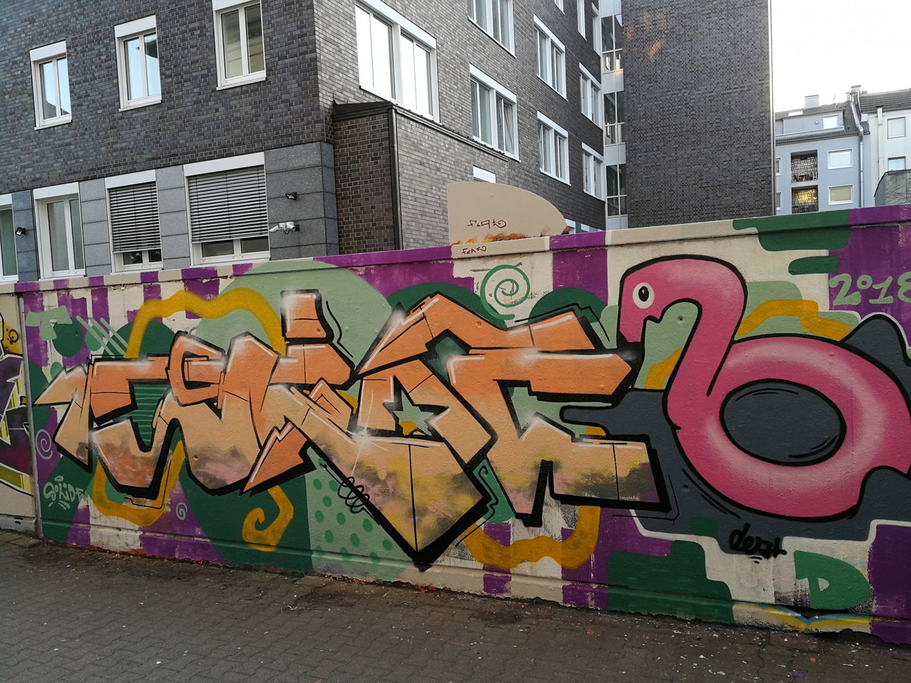 Graffiti Wall in Essen - Photo by Kico_one - Essen, Nrw;Ruhrpott (2018)