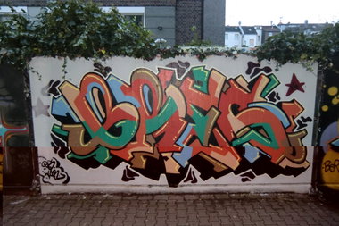 Graffiti Wall in Essen - Photo by Kico_one - Bres, PS (2014)