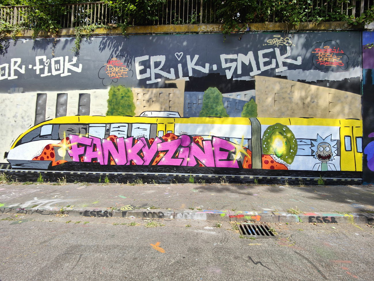 Graffiti Wall in Essen - Photo by Kico_one - Fankyzine (2023)