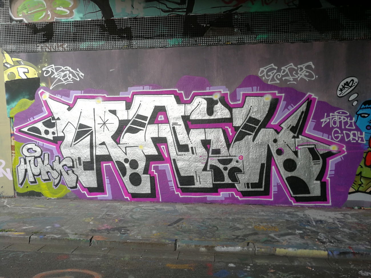 Graffiti Wall in Essen - Photo by Kico_one - Essen, NRW, Ruhrpott (2020)