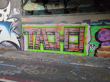 Graffiti Wall in Essen auf der donau - Photo by Kico_one - Essen, Ruhrgebiet (2023)