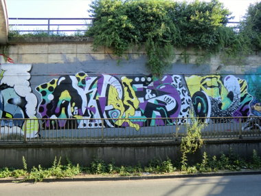 Graffiti Wall in Essen - Photo by Kico_one - Essen, Hafendampf (2015)