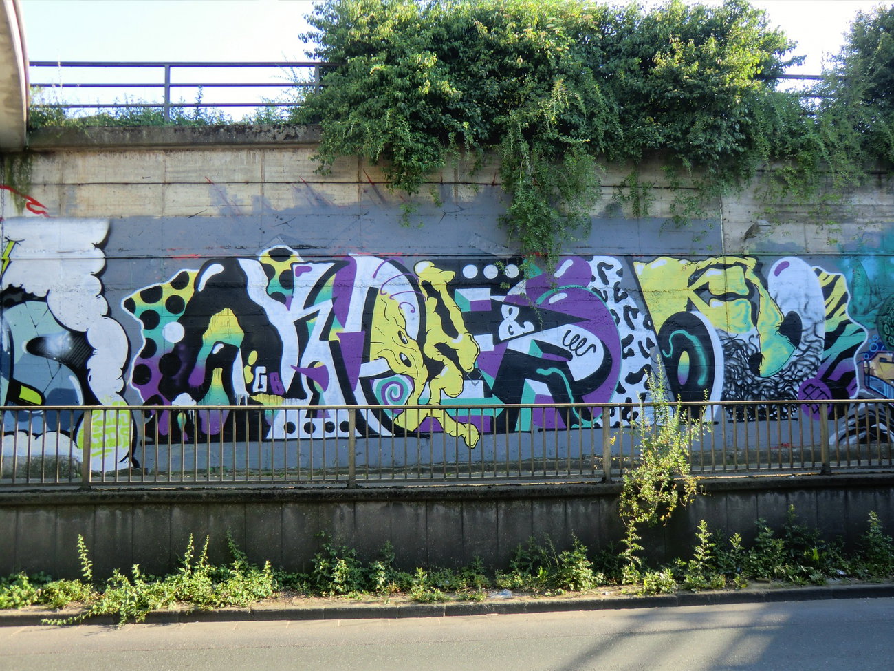 Graffiti Wall in Essen - Photo by Kico_one - Essen, Hafendampf (2015)