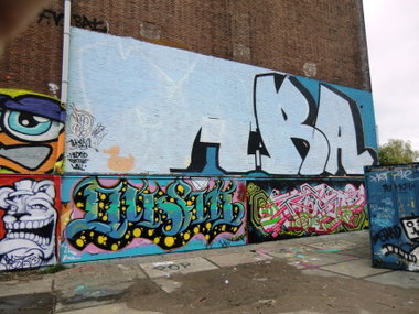 Graffiti Wall in Amsterdam - Photo by Kico_one - Amsterdam, NSDM, Werf (2015)