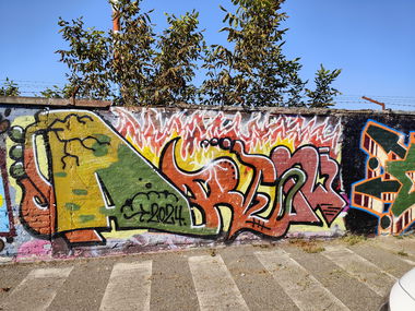 Graffiti Wall in Osijek - Photo by Kico_one (2025)