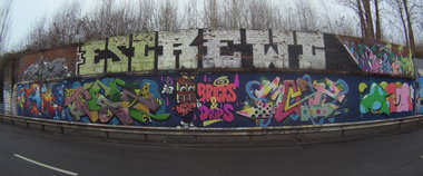 Graffiti Wall - Photo by Kico_one - Essen, Nrw, Ruhrpott