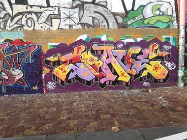 Graffiti Wall in Amsterdam - Photo by Kico_one - Amsterdam, Netherlands