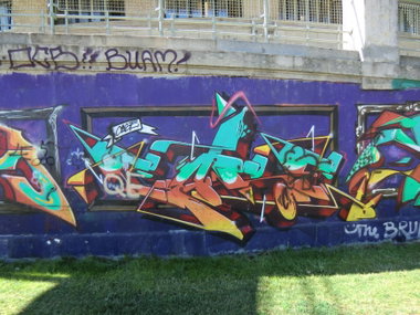 Graffiti Wall - Photo by Kico_one - Wien, Vienna, Austria