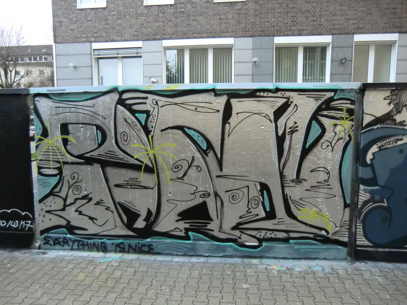Graffiti Wall in Essen - Photo by Kico_one - Essen, NRW, Ruhrpott (2017)