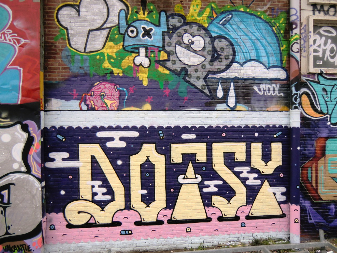 Graffiti Wall in Amsterdam - Photo by Kico_one - Amsterdam, NSDM, Werf (2015)