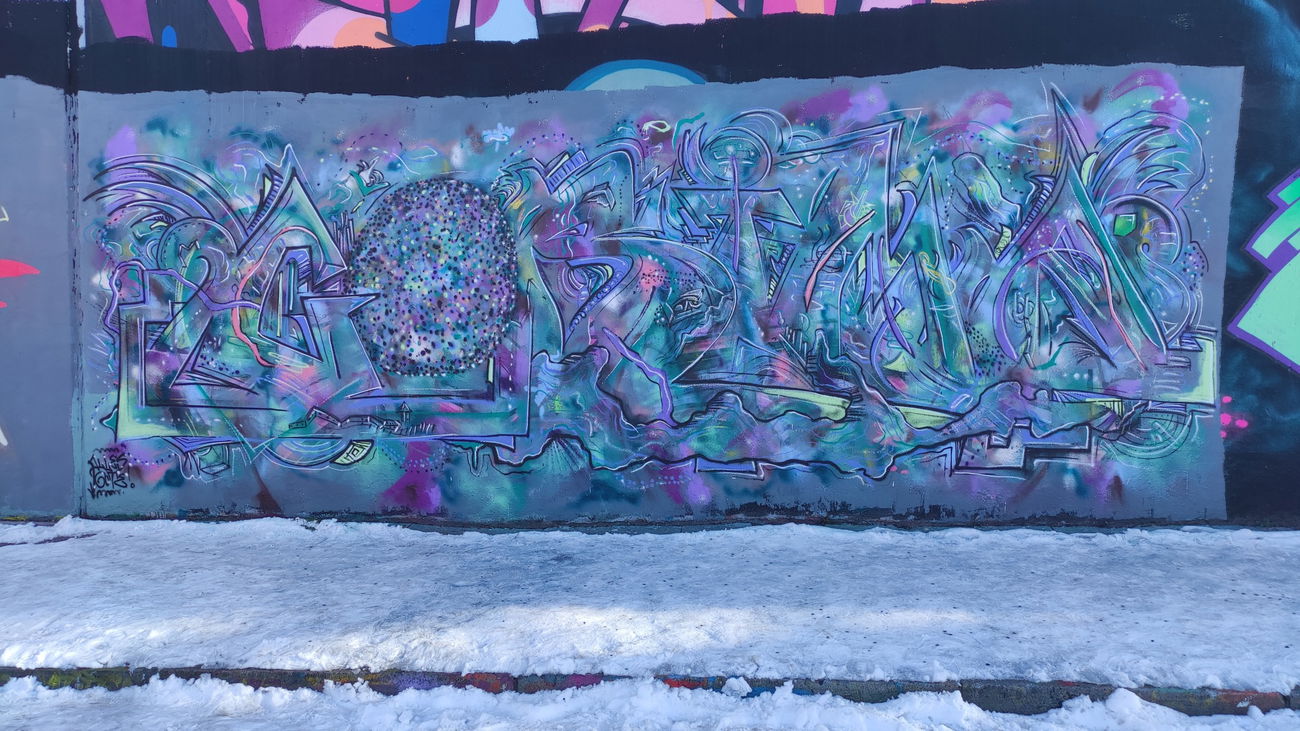 Graffiti Wall in Essen - Photo by Kico_one - Essen, NRW, Ruhrpott (2021)